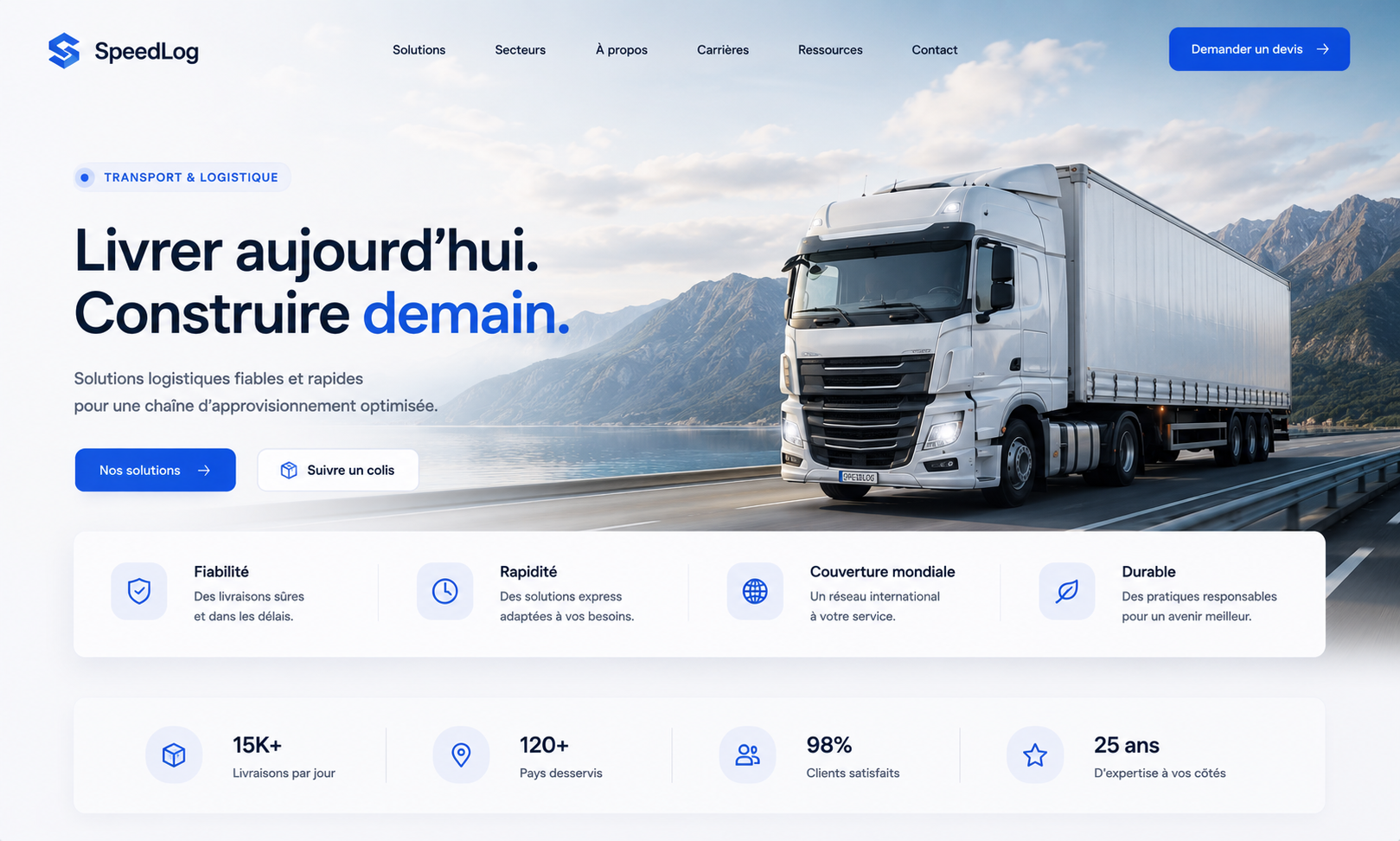 Logistics Landscape Hero