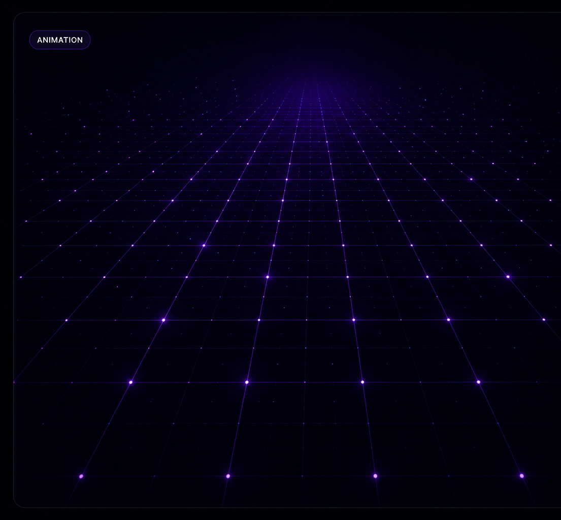 Animated Grid Background